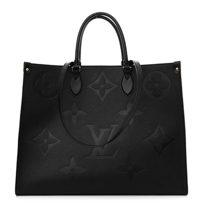 Louis Vuitton Empreinte Monogram Giant Onthego GM Black 1 of 10