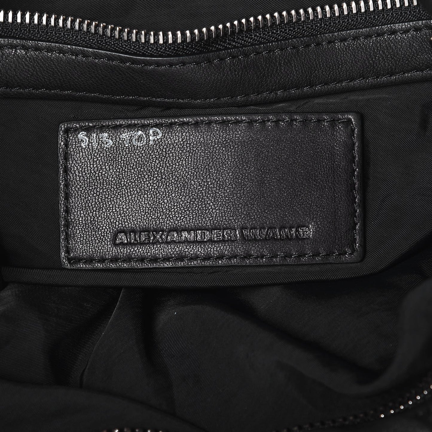 Lambskin Donna Hobo Black