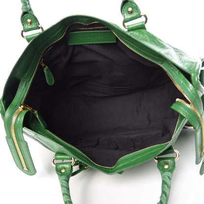 Balenciaga Agneau Giant 12 Gold Hardware City Vert Trefle 5 of 9