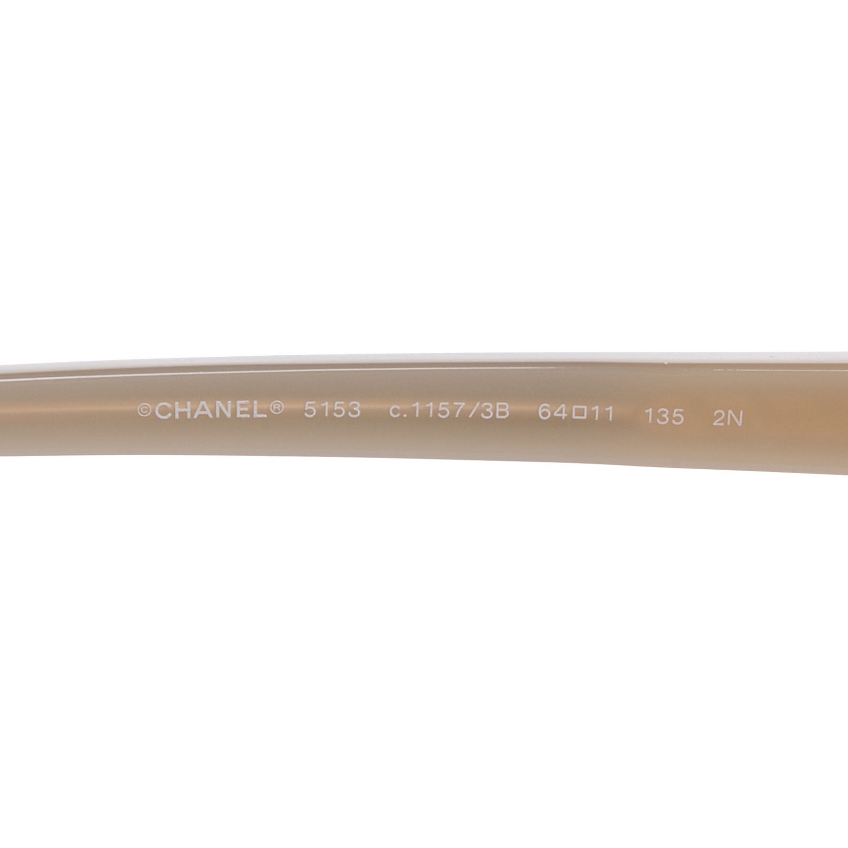 Chanel CC Sunglasses 5153 Black/Taupe 3 of 4
