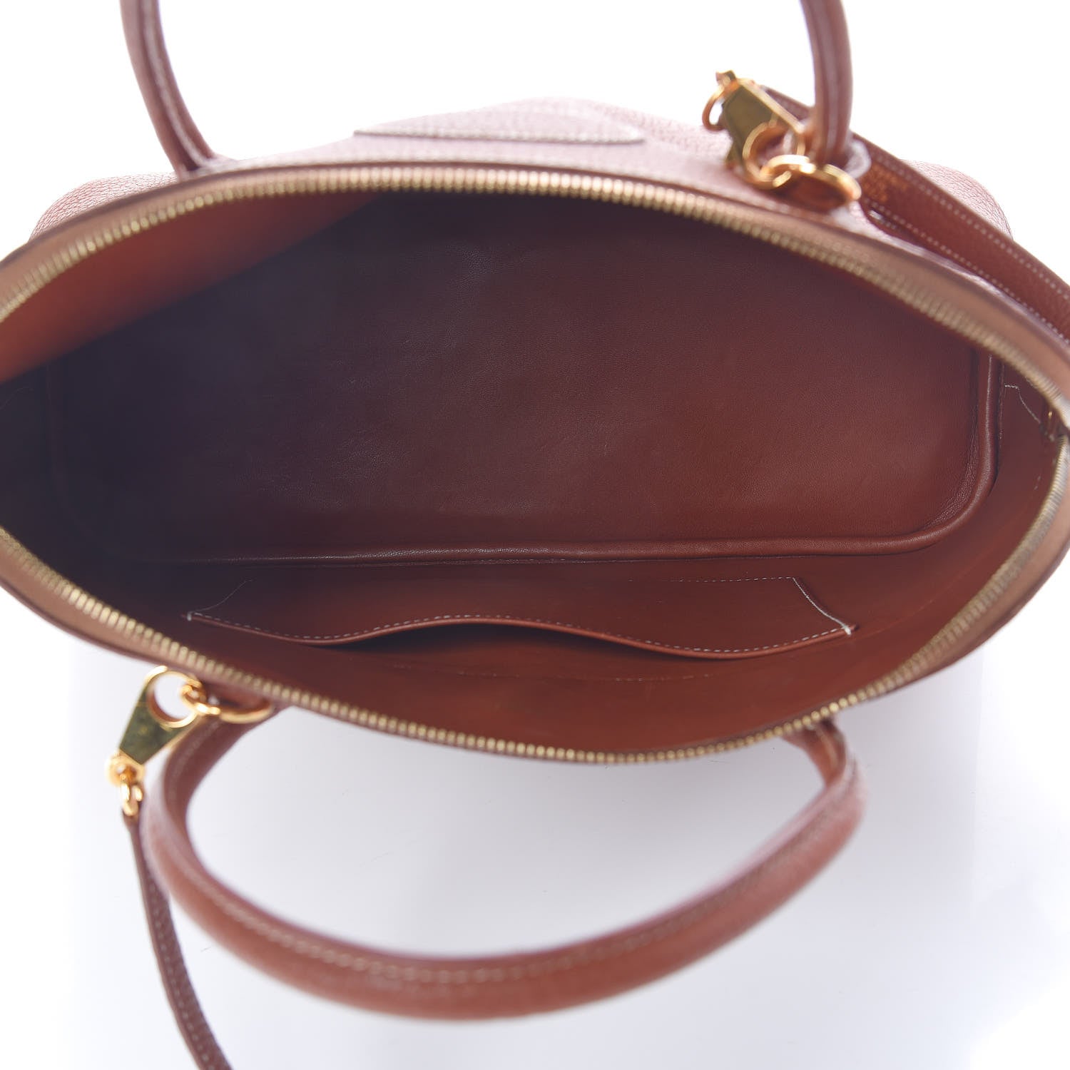 Hermes Buffle Bolide 35 Marron D'Inde 5 of 16