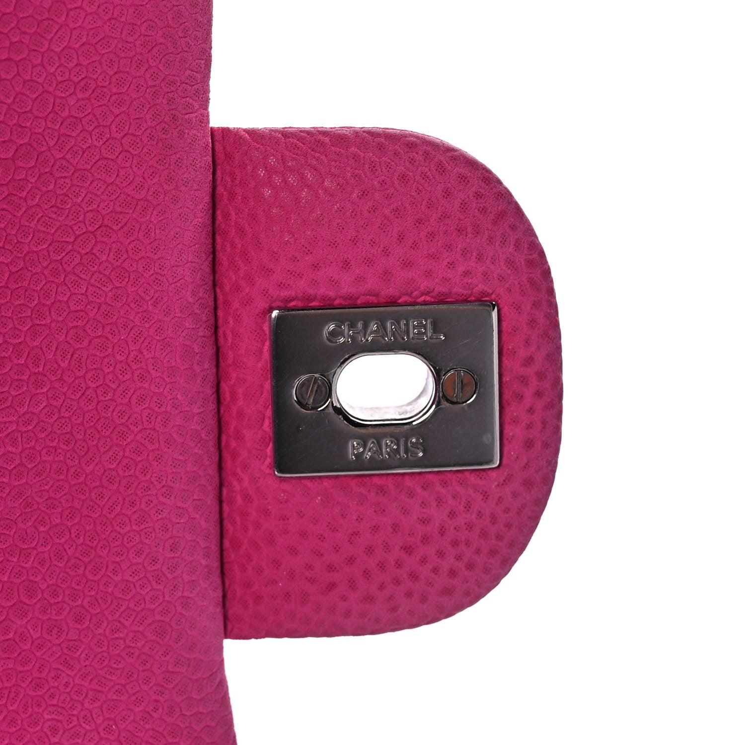 Chanel Iridescent Caviar Quilted Medium Double Flap Pink 8 of 11
