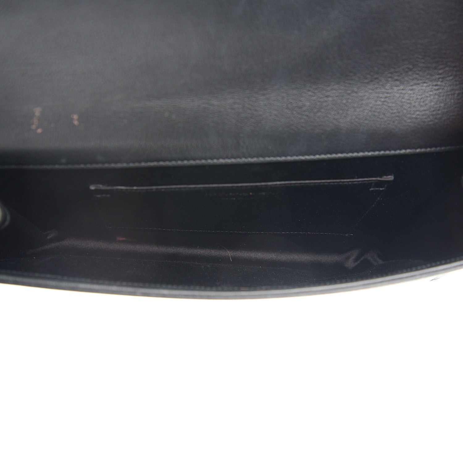 Saint Laurent Calfskin Monogram Large Belle De Jour Clutch Black 4 of 9