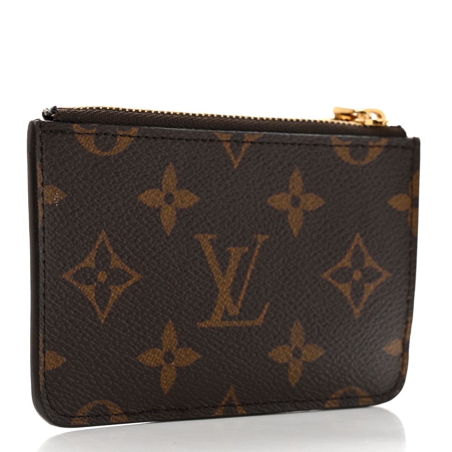 Monogram Zipped Romy Card Holder