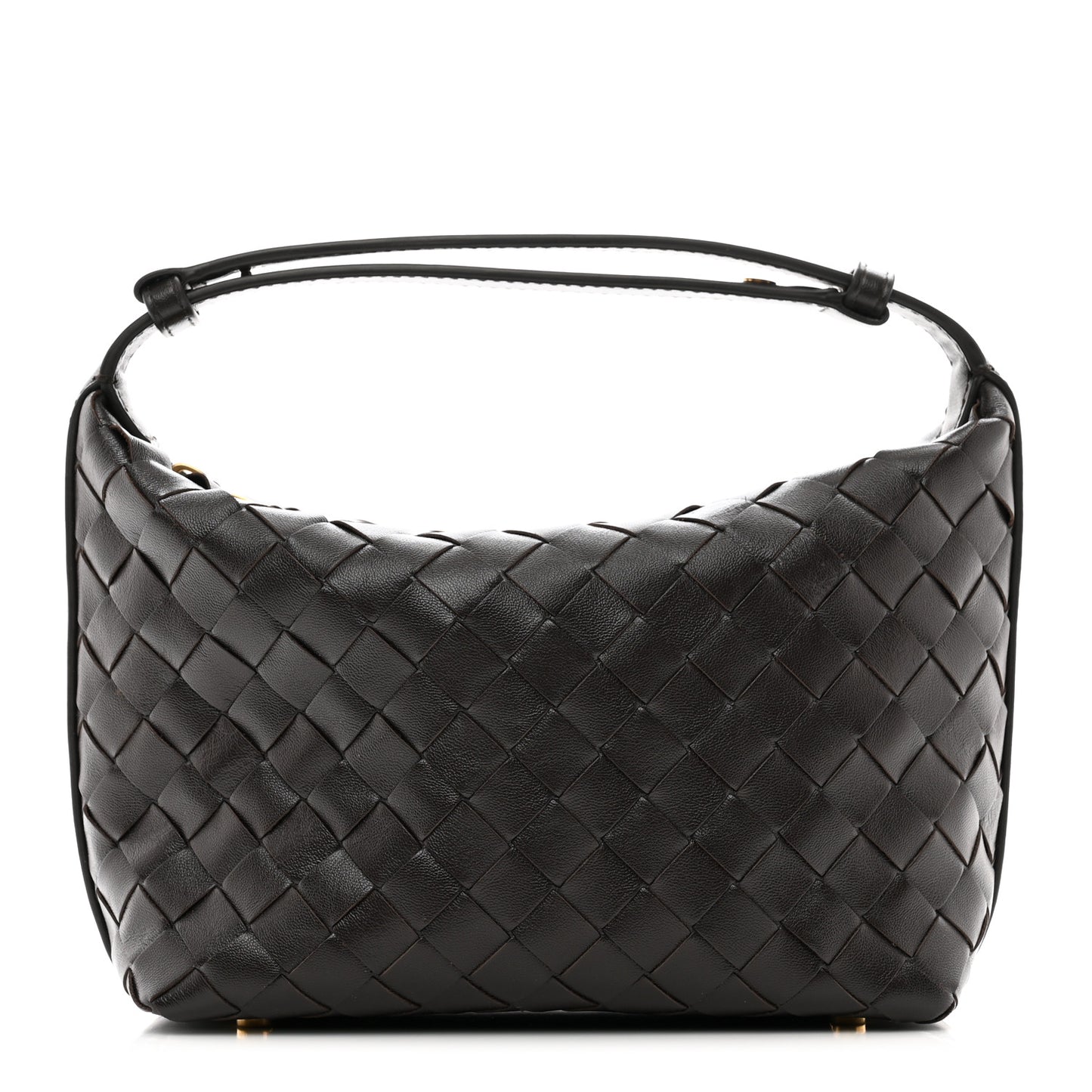 Calfskin Nappa Intrecciato Mini Wallace Fondant