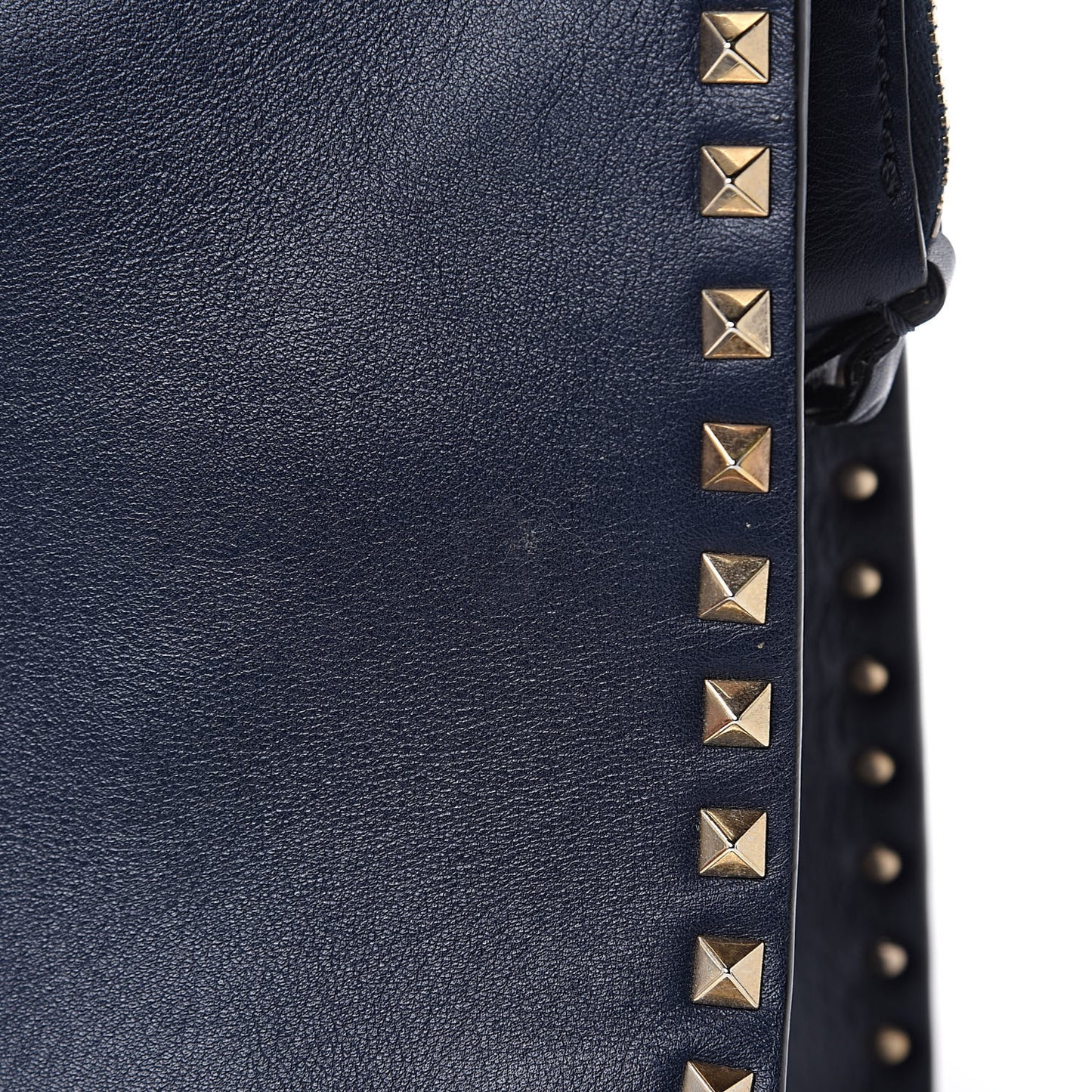 Vitello Rockstud Dome Shopper Marine