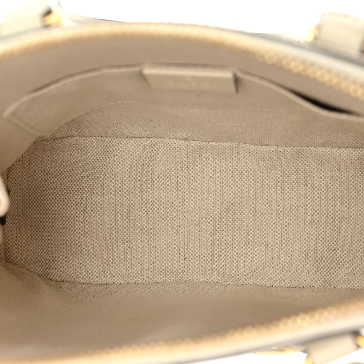 GG Supreme Monogram Azalea Calfskin Mini Horsebit 1955 Top Handle Bag Beige Ebony Mystic White