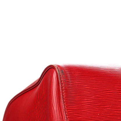 Louis Vuitton Epi Keepall 50 Castillan Red 7 of 17