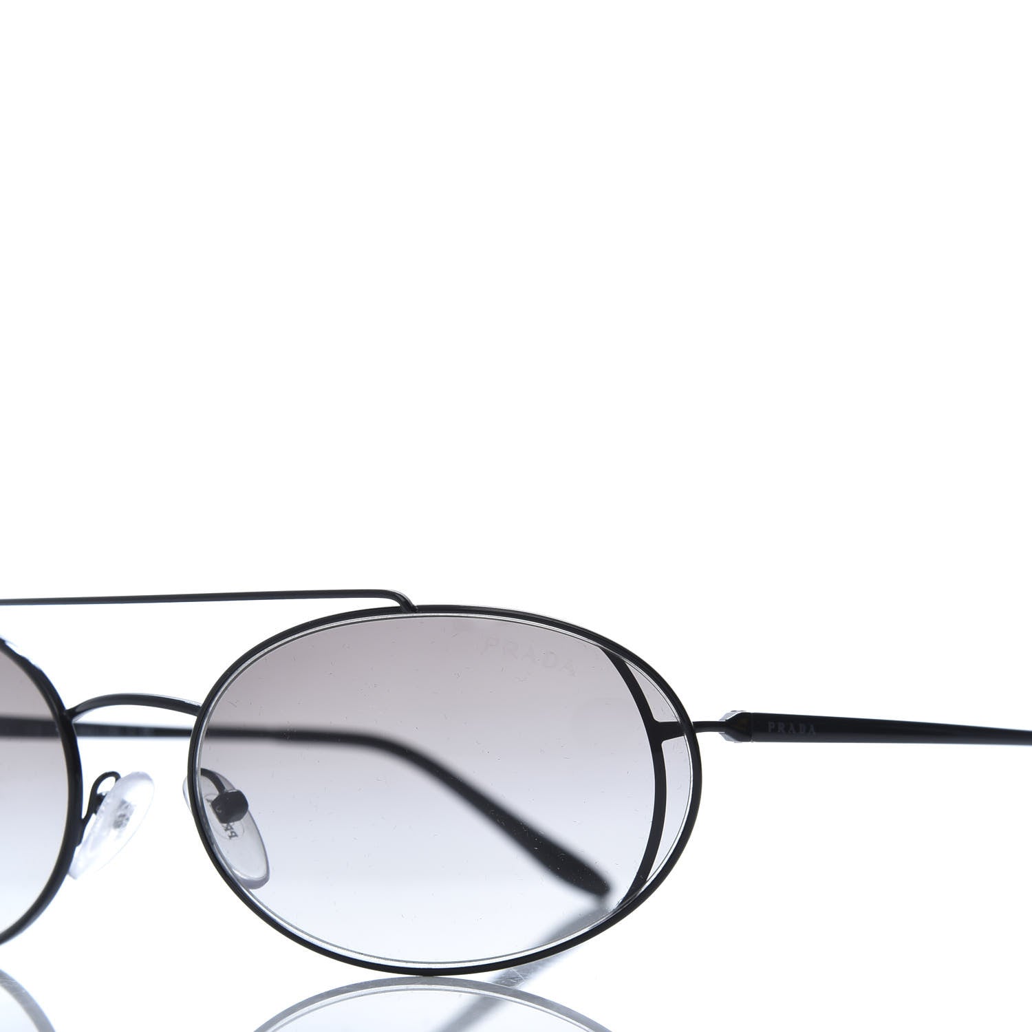 Prada Sunglasses SPR 66V Black 5 of 9