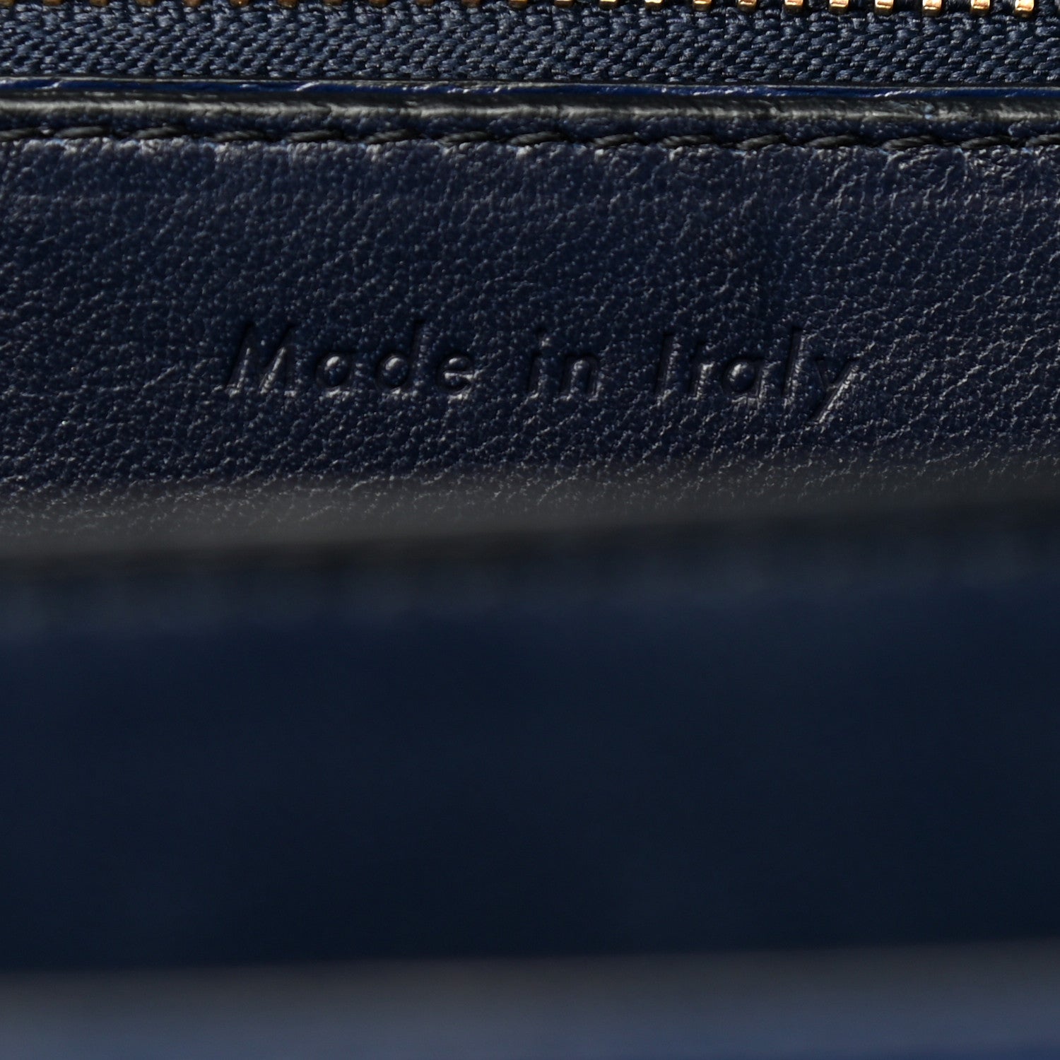 Celine Liege Calfskin Medium Classic Box Flap Bag Blue 6 of 10