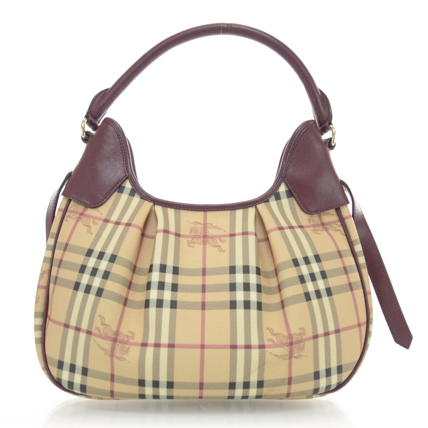 Haymarket Check Hobo Red