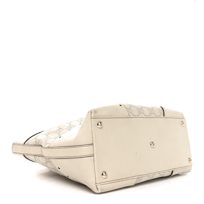Gucci Guccissima Large Punch Tote Ivory 4 of 10