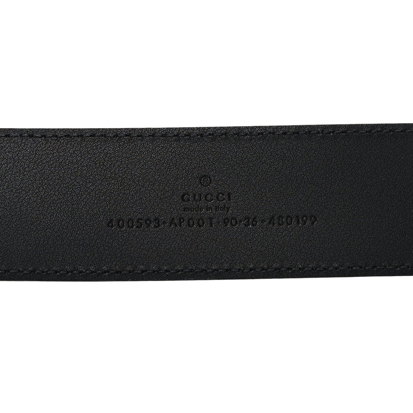 Calfskin Double G 40mm Belt 90 36 Black