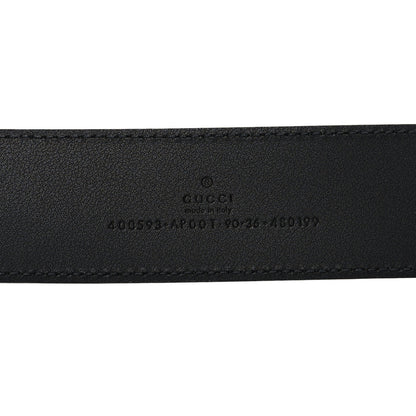 Gucci Calfskin Double G 40mm Belt 90 36 Black 5 of 5