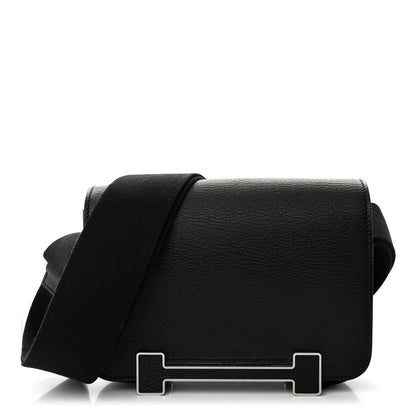 Hermes Chevre Mysore Geta Black 1 of 11