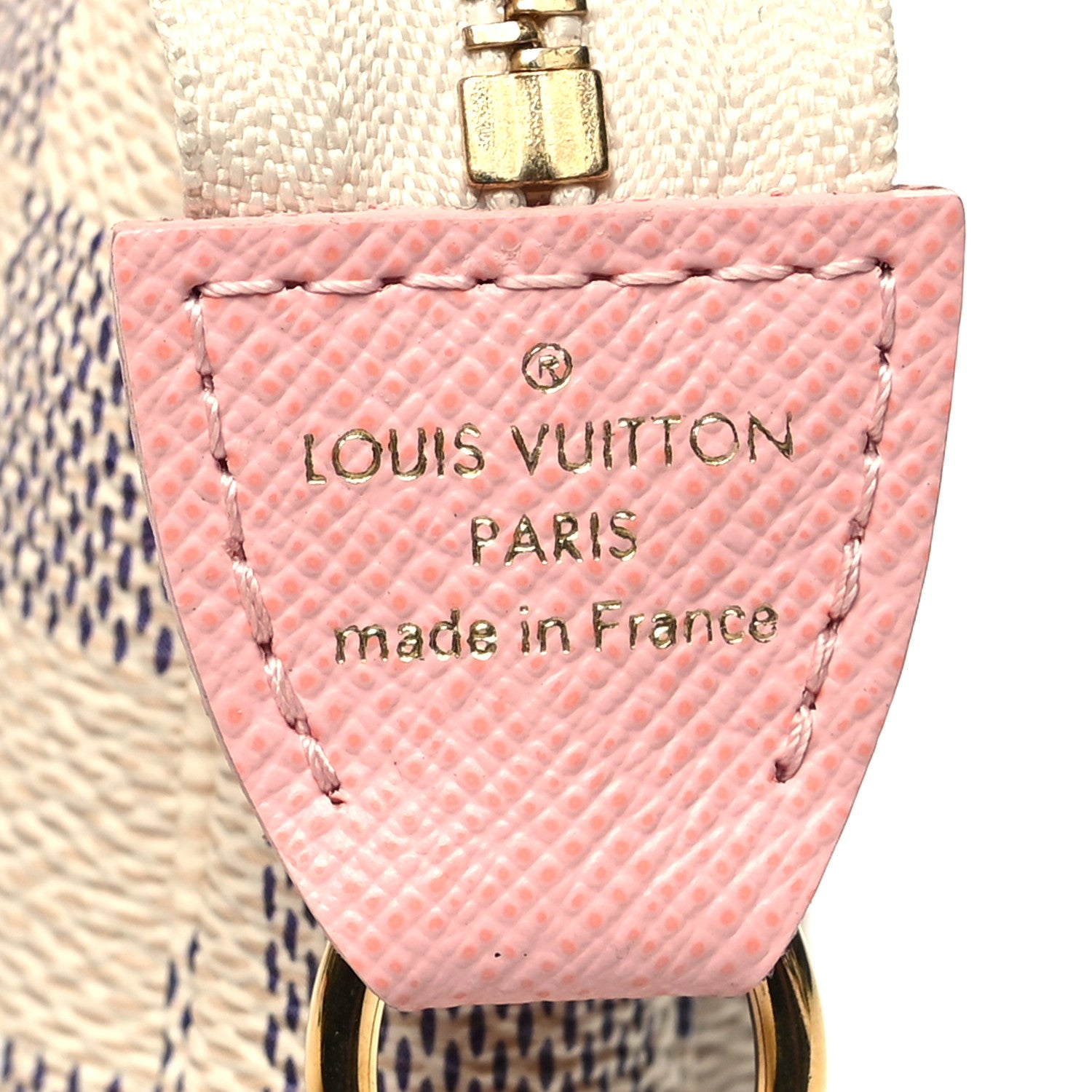 Louis Vuitton Damier Azur 2018 Christmas Animation Mini Pochette Accessories 6 of 9