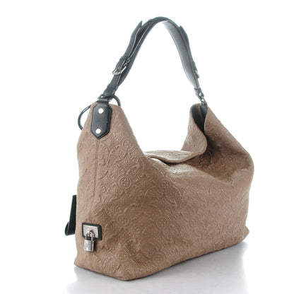 Louis Vuitton Monogram Lambskin Antheia Hobo GM Fumee 3 of 7