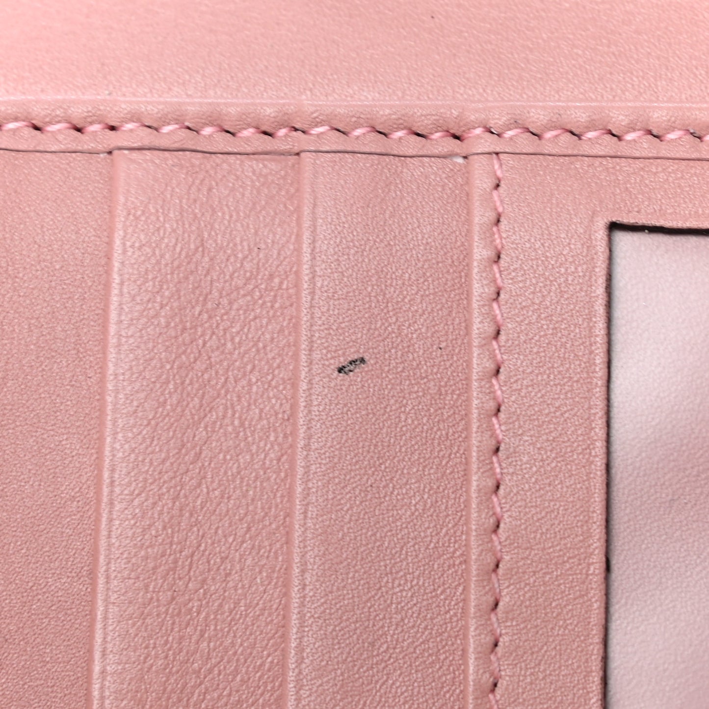 Soft Microguccissima Continental Zip Wallet Soft Pink