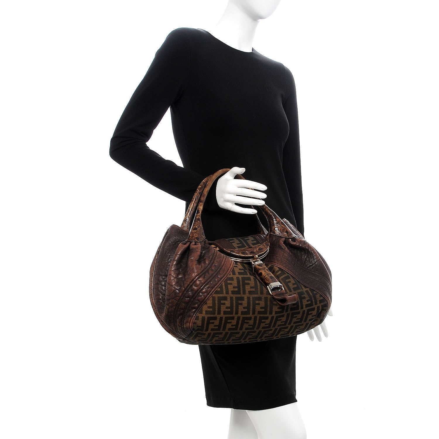 ショルダーバッグ Fendi Borsa Hobo Spy Zucca Shoulder Bag What Goes Around Comes Around Fendi Pink Zucca Chef Mini Bag | Shopbop