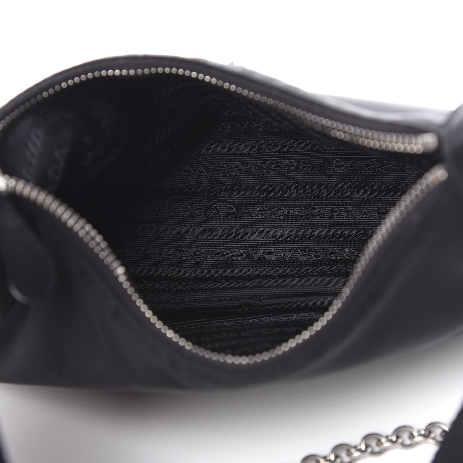 Prada Nylon Re-Edition 2005 Shoulder Bag Black 5 of 10