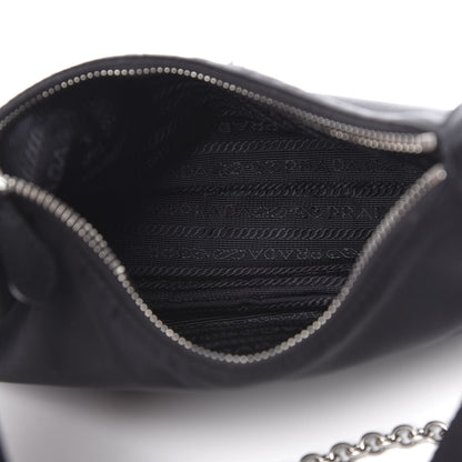 Prada Nylon Re-Edition 2005 Shoulder Bag Black 5 of 10