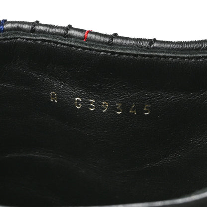 Chanel Lambskin Stitched Logo Fold Over High Boots 41 Black 7 of 7