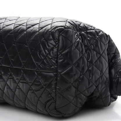 Chanel Nylon Quilted Medium Coco Cocoon Tote Black 12 of 12
