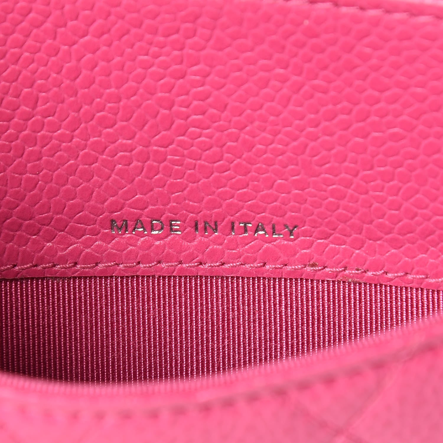 Chanel Caviar Quilted Small Flap Wallet Pink 7 of 22