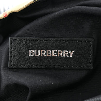 Burberry Nylon Rex Vintage Check Convertible Backpack Bum Bag Archive Beige Grey 5 of 15