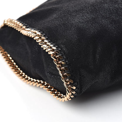 Stella McCartney Shaggy Deer Falabella Fold Over Tote Black 7 of 9