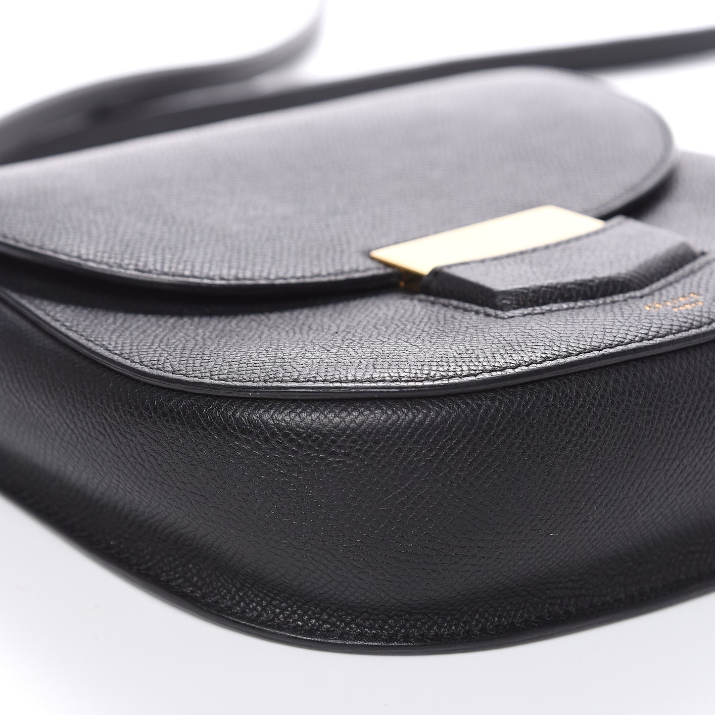Baby Grained Calfskin Small Trotteur Black