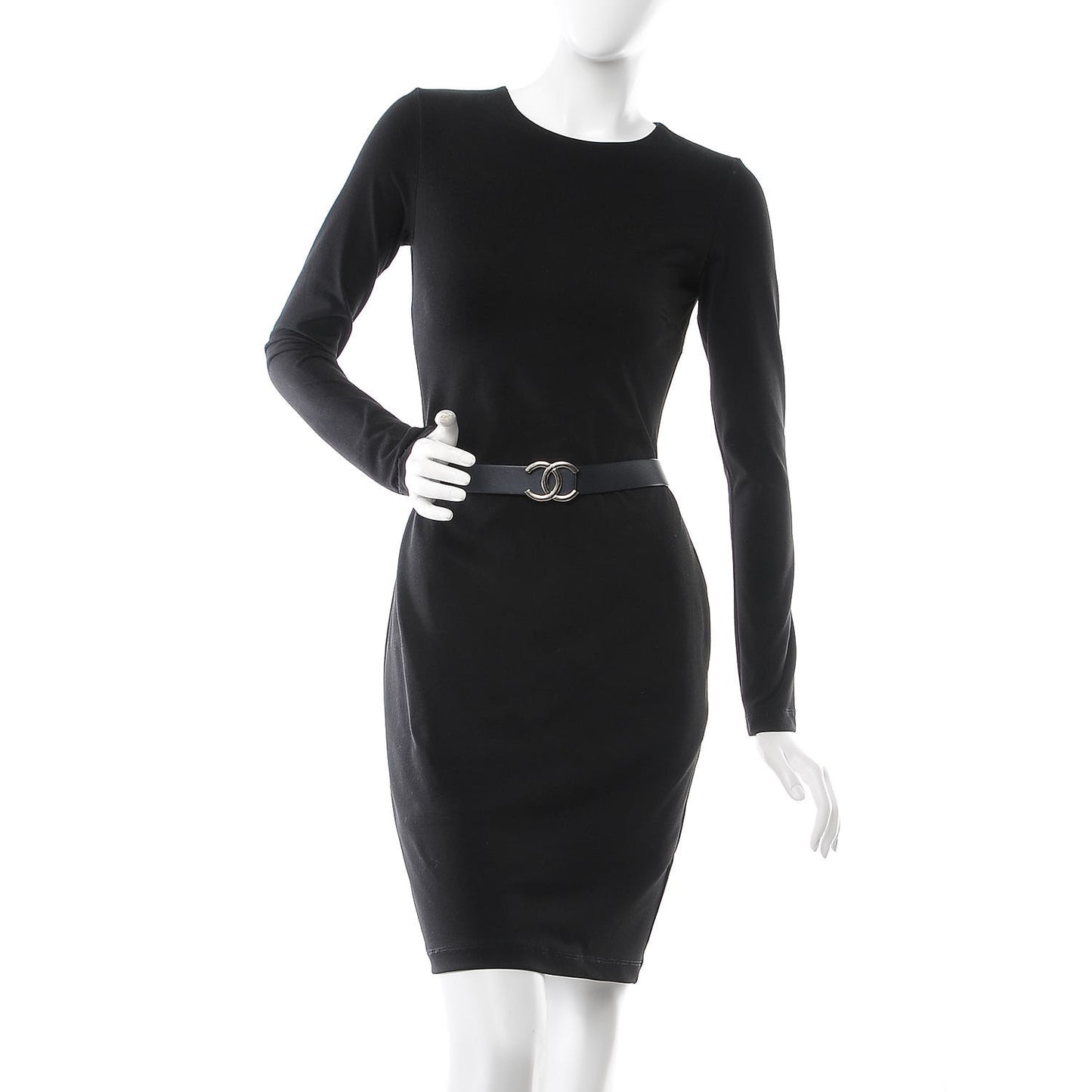 Calfskin CC Reversible Belt 90 36 Black Navy