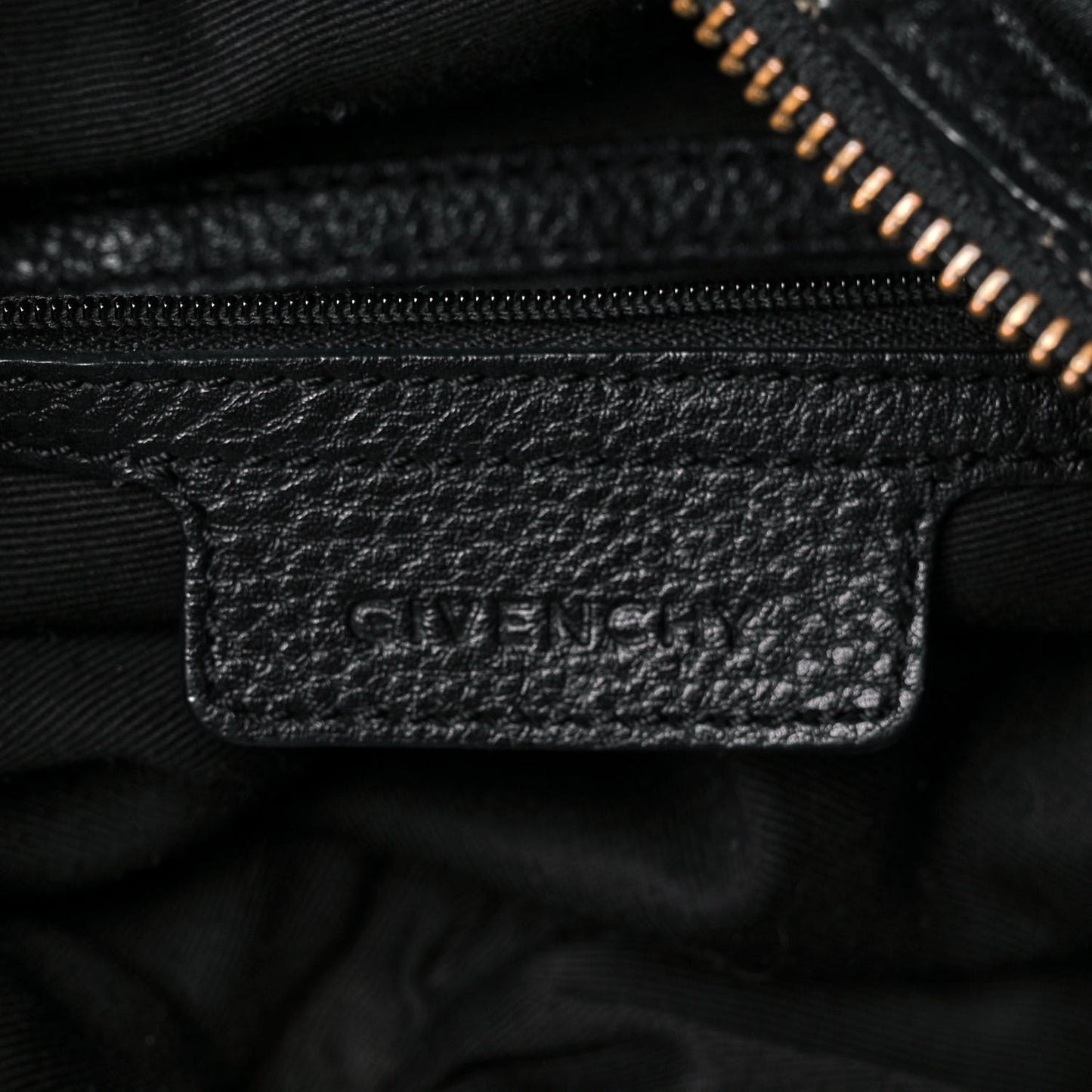 Nylon Hobo Bag Black