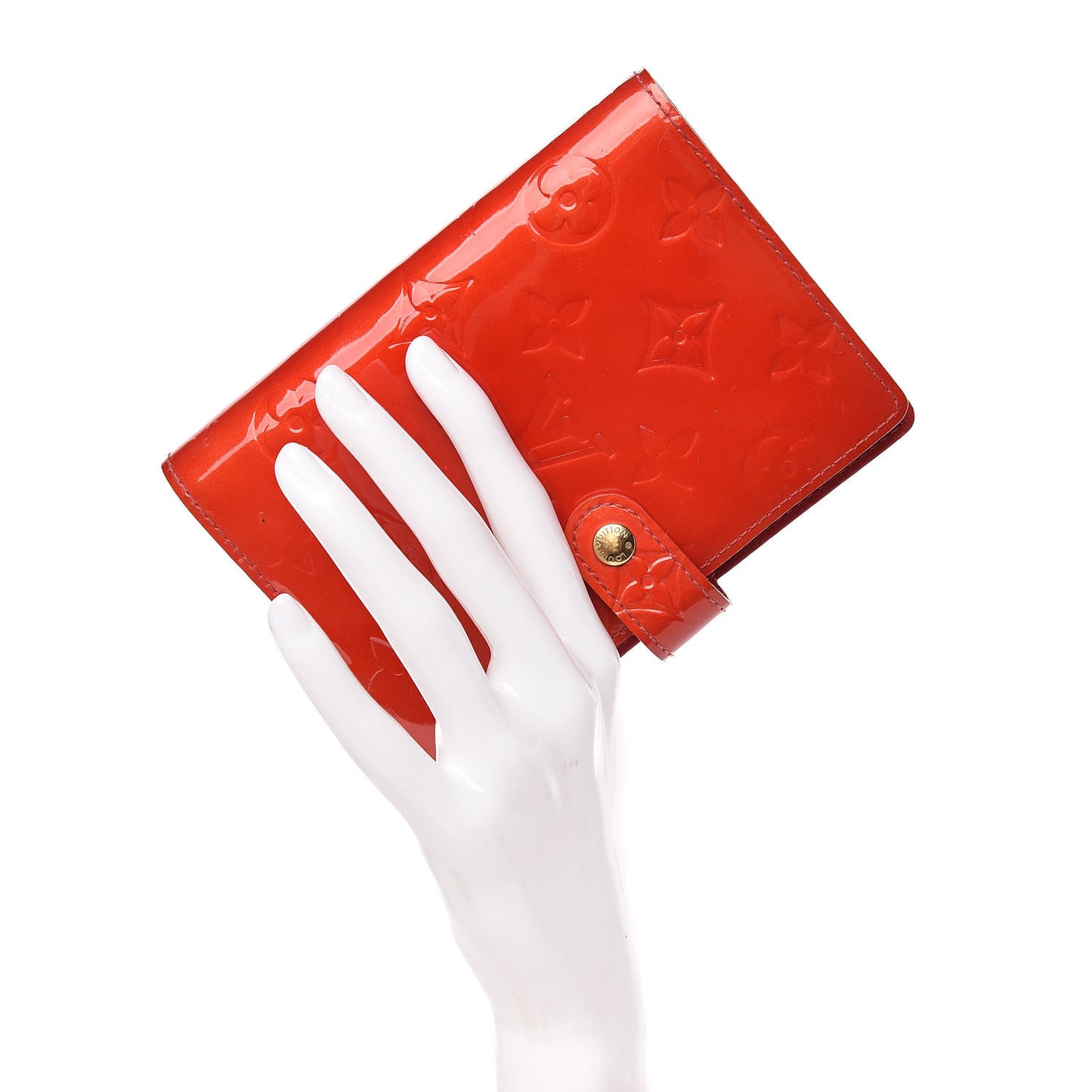 Vernis Small Ring Agenda Cover Red