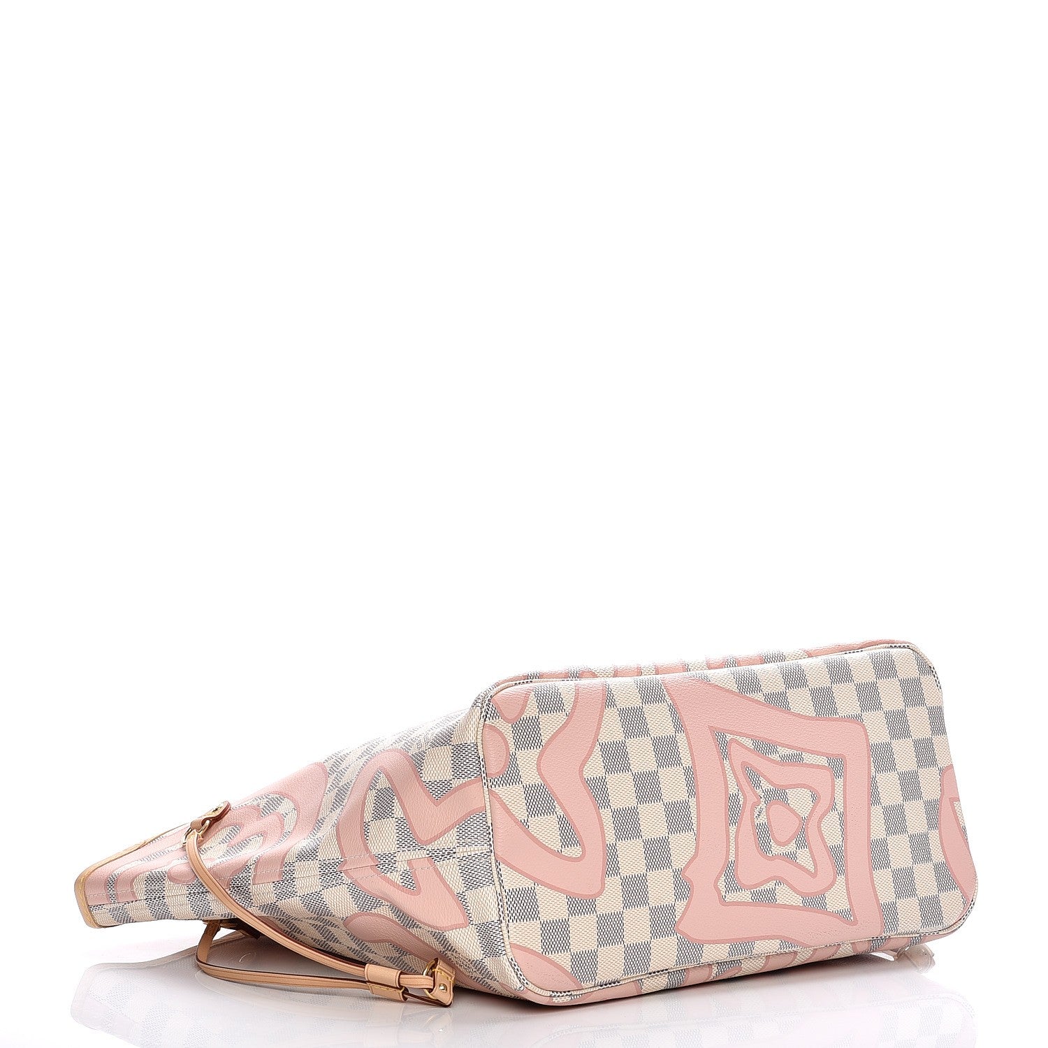 Louis Vuitton Damier Azur Tahitienne Neverfull MM 5 of 11
