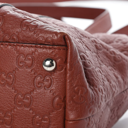 Gucci Guccissima Medium Bamboo Bar Tote Brown 11 of 12