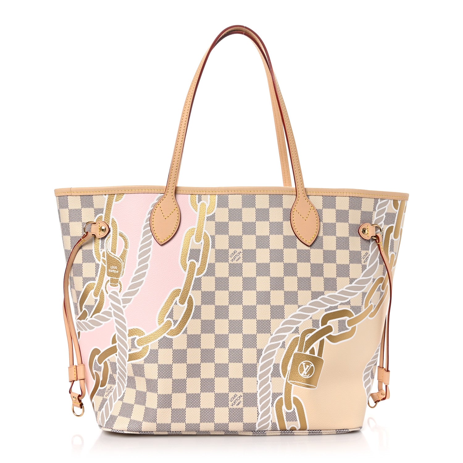 Louis Vuitton Damier Azur Nautical Neverfull MM 1 of 10