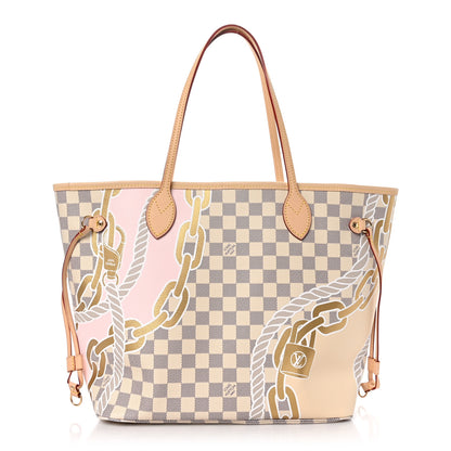 Louis Vuitton Damier Azur Nautical Neverfull MM 1 of 10