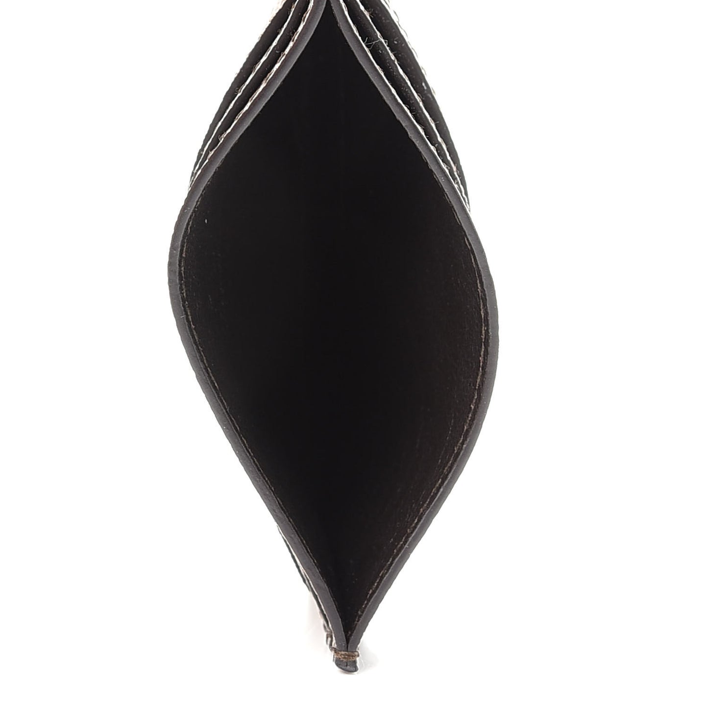 GG Supreme Monogram Ophidia Card Holder Brown