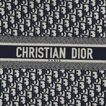 Christian Dior Oblique Book Tote Blue Multicolor 11 of 11