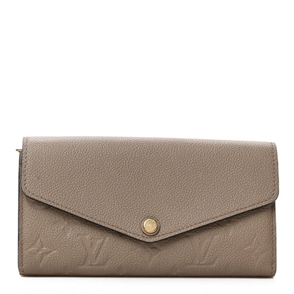 Louis Vuitton Empreinte Sarah Wallet NM Tourterelle 1 of 6