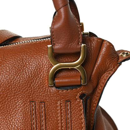 Chloe Calfskin Medium Marcie Satchel Tan 11 of 15