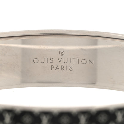 Louis Vuitton Metal Enamel Confidential Bangle Bracelet M 4 of 5