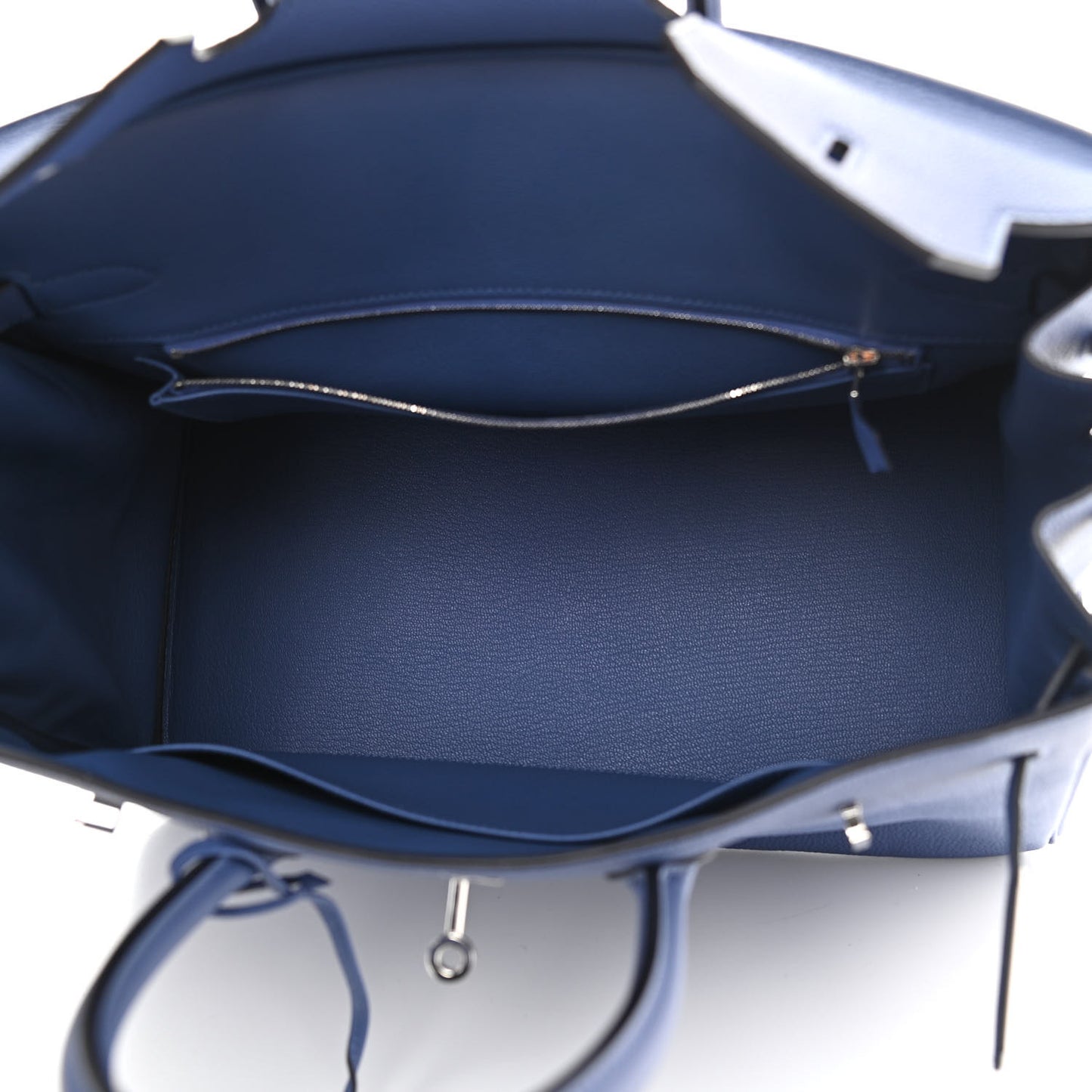 Togo Birkin 35 Bleu Agate