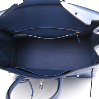 Hermes Togo Birkin 35 Bleu Agate 4 of 12