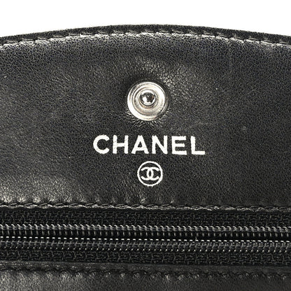 Chanel Caviar Timeless CC Wallet on Chain WOC Black 8 of 11