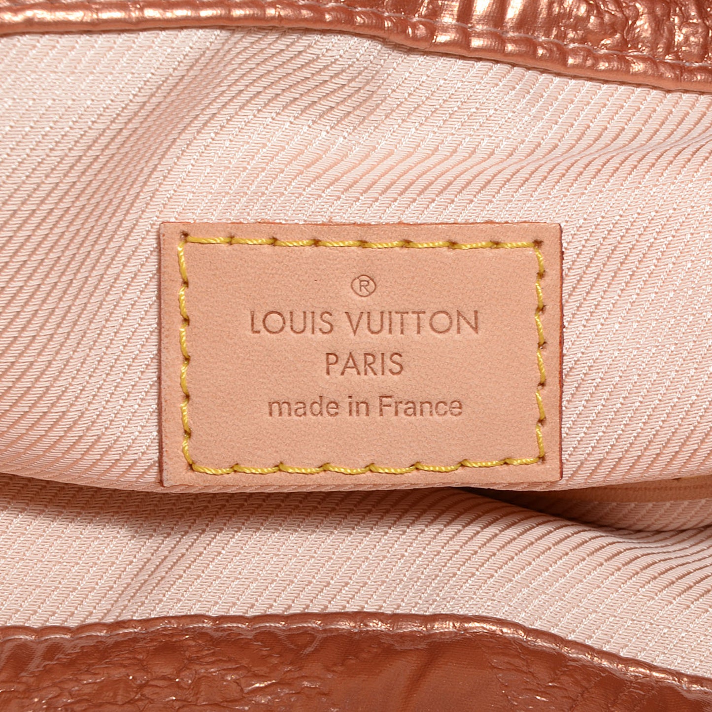 Jacquard Quilted Monogram Limelight Clutch GM Rose Gold