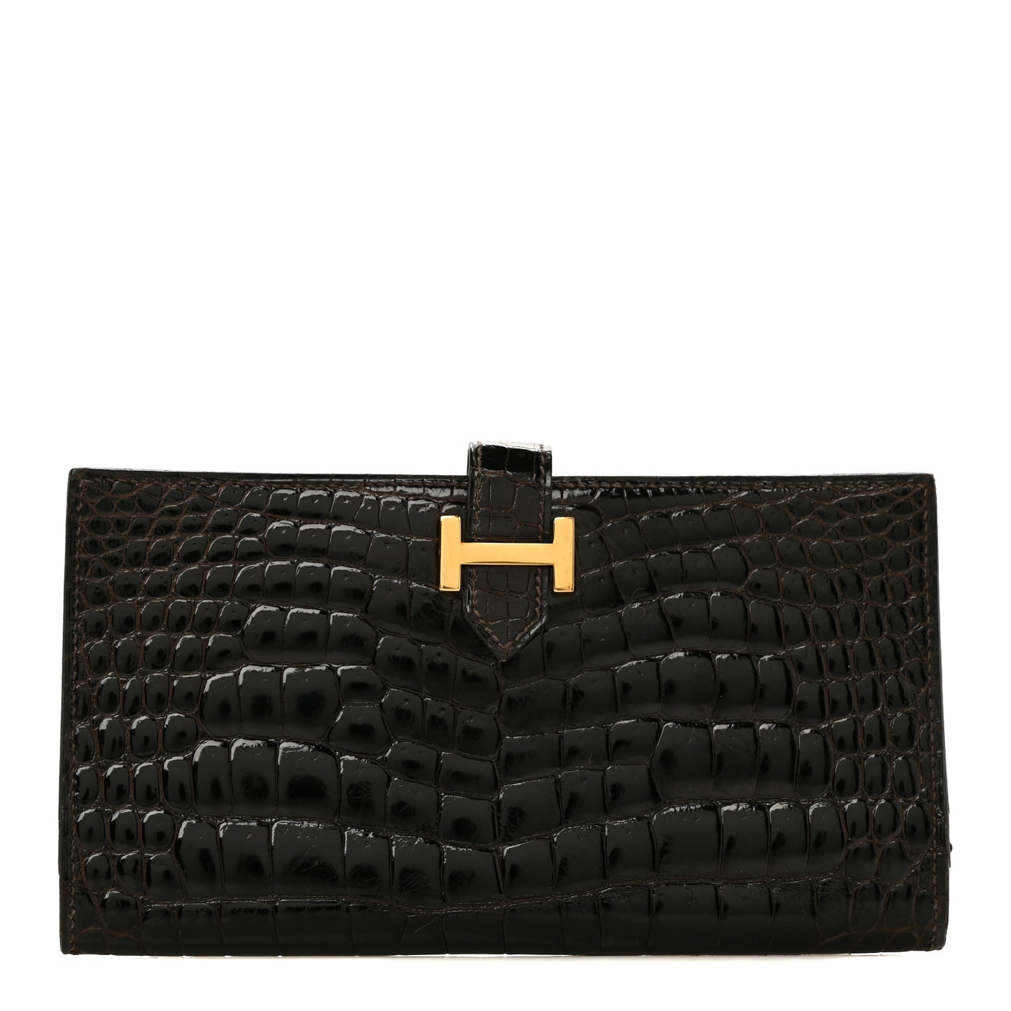 Shiny Alligator Bearn Wallet Ebene