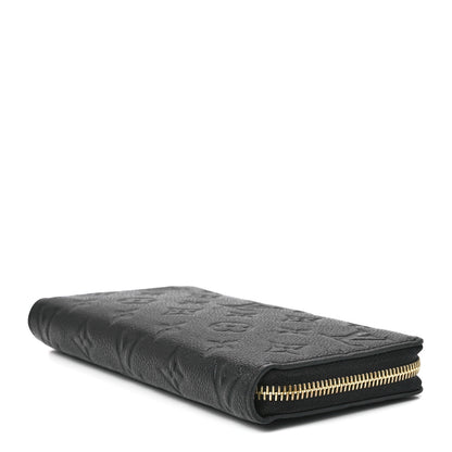 Louis Vuitton Empreinte Zippy Wallet Black 9 of 12