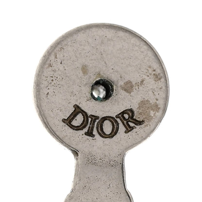 Christian Dior Metal Crystal J'Adior Earrings Antique Silver 4 of 4